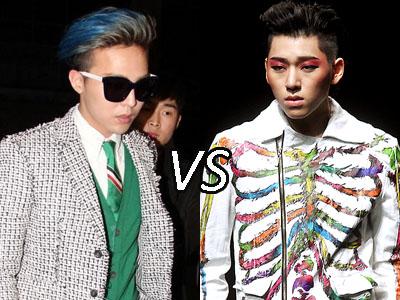 G-Dragon vs Zico Block B, Siapakah yang Terpilih Sebagai Rapper Terbaik?